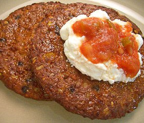 Black bean burger patties.