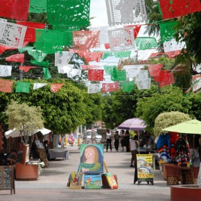 Ajijic Plaza Street